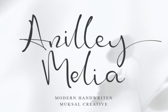 Anilley Melia: A Playful Script Font for Branding