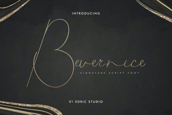 Bevernice: A Delicate Script Font for Modern Web Design