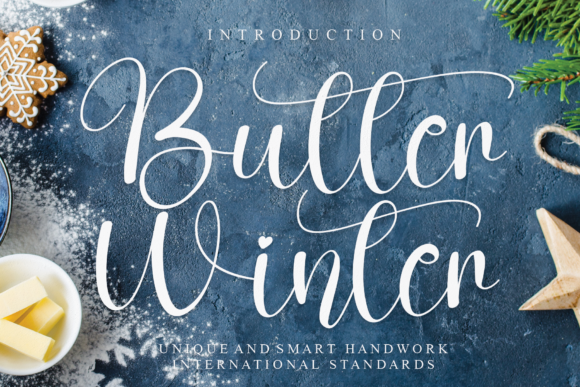 Butter Winter: A Delicate Script Font for Web Design