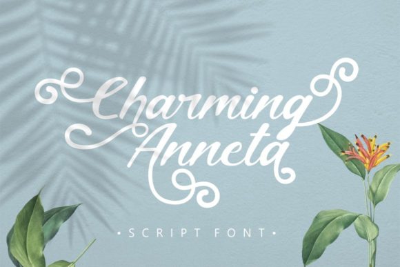 Charming Anneta: A Script Font for Editorial Design