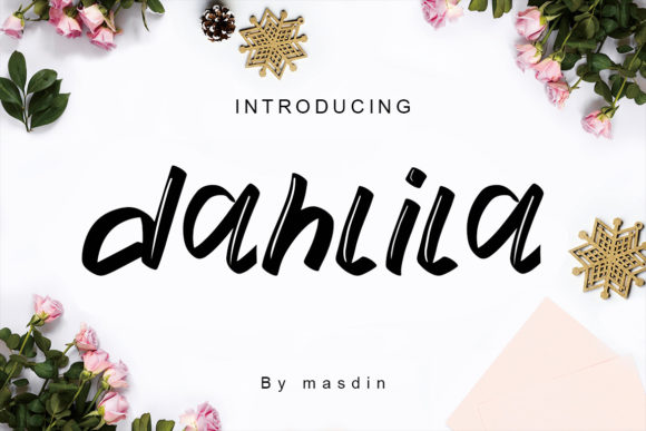 Dahlila: A Script Font for Elegant Branding