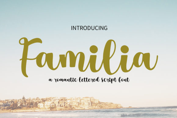 Familia: The Script Font for Scroll-Stopping Design