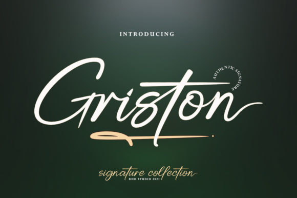 Griston: A Script Font for Elegant Branding