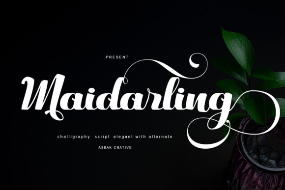 Maidarling Font Review: A Luxurious Script for Branding