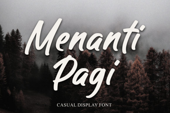 Menanti Pagi: A Playful Script Font for Web Design