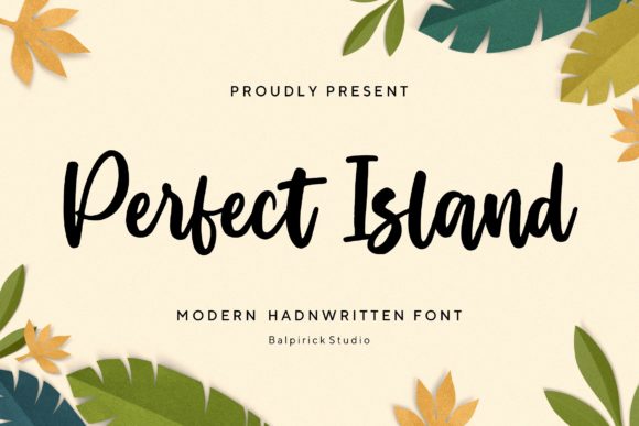 Perfect Island Font: A Playful Script for Branding