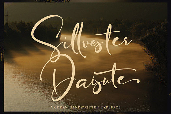 Sillvester Daisute: A Graceful Script Font for Web Design