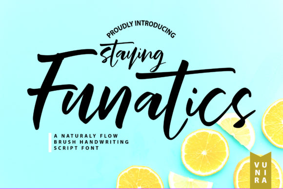 Stay Funatics: A Script Font for Elegant Branding