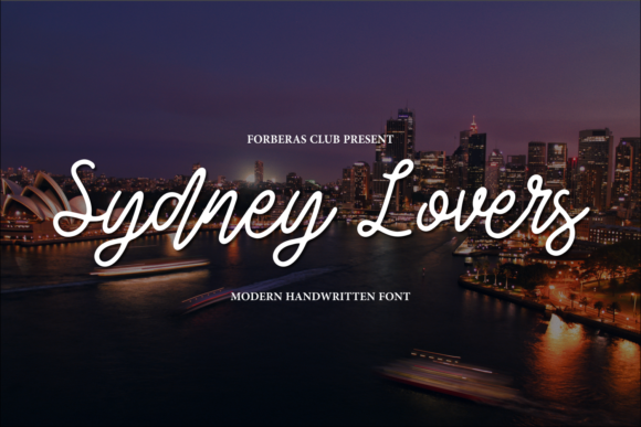 Sydney Lover Font: Elevate Your Brand Identity