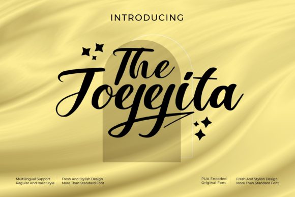 The Joejeita Font: A Playful Script for Branding