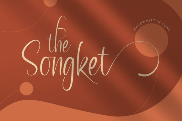 The Songket Typeface: A Delicate Script for Elegant Branding
