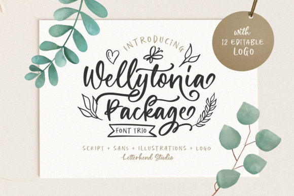 Wellytonia Package: A Typeface for Modern Editorial Design