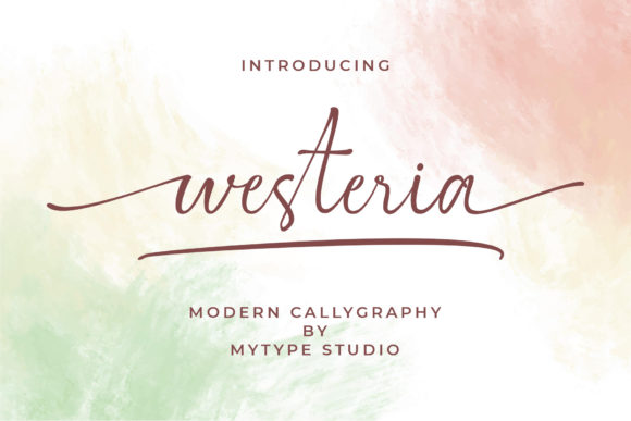 Westeria: An Elegant Script Font for Editorial Design