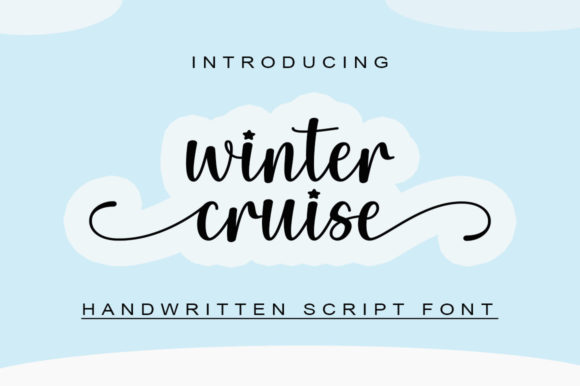 Winter Cruise: A Playful Script Font for Web Design
