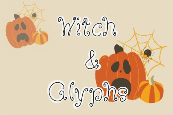 Witch Glyphs: A Chic Script Font for Editors