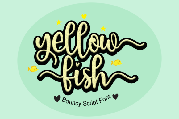 Yellow Fish Font: A Playful Typeface for Branding